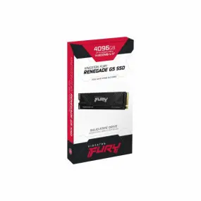 Накопичувач SSD 4TB Kingston Fury Renegade G5 M.2 2280 PCIe 5.0 x4 NVMe 3D TLC (SFYR2S/4T0)