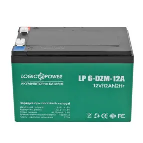 Аккумуляторная батарея LogicPower LP 12V 12AH (6-DZM-12)