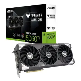 Видеокарта GF RTX 5060 Ti 16GB GDDR7 TUF Gaming OC Asus (TUF-RTX5060TI-O16G-GAMING)