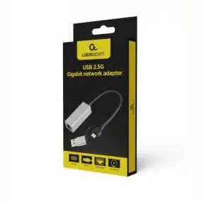 Сетевой адаптер Cablexpert A-USB3AC-LAN2G-01