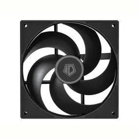 Вентилятор ID-Cooling AS-140-K Duet, 140x140x25мм, 4-pin PWM, черный