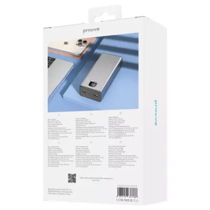 Универсальная мобильная батарея Proove Guardian 22.5W 30000mAh (PBG322210004)