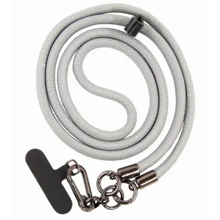 Ремешок для смартфона Dengos CrossBody Rope Grey (NTK-CRB-02)