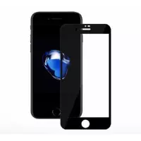 Защитное стекло для Apple iPhone SE 2020/8/7 Black, 0.3мм, 4D ARC, Люкс (Z15307)..