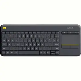 Клавіатура бездротова Logitech K400 Plus Black (920-007145)