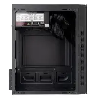 Корпус Prologix E101 500W 12см, 2xUSB3.0, Black
