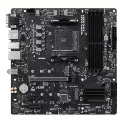 Материнська плата MSI Pro B550M-P Socket AM4