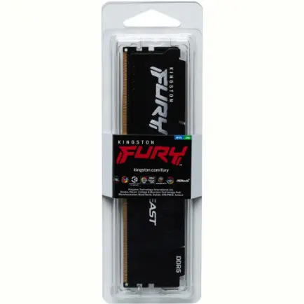 Модуль памяти DDR5 16GB/6800 Kingston Fury Beast Black (KF568C34BB-16)