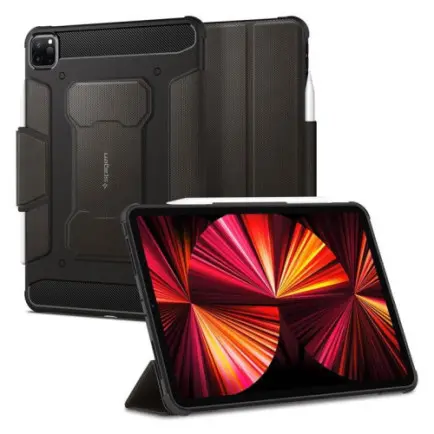 Чохол-книжка Spigen Rugged Armor Pro для Apple iPad Pro 11 (2020/2021/2022)