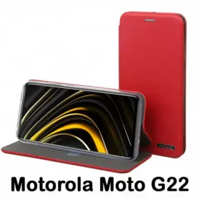 Чeхол-книжка BeCover Exclusive для Motorola Moto G22 Burgundy Red (707909)