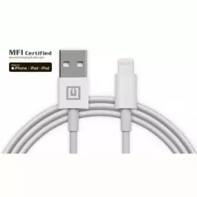 Кабель REAL-EL USB-Lightning 1m, White (EL123500055)