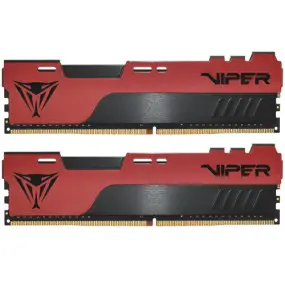 Модуль пам`яті DDR4 2x16GB/3200 Patriot Viper Elite II Red (PVE2432G320C8K)
