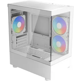 Корпус AeroCool Viewport Mini-G-WT-v2 White (ACCM-ES09133.21)