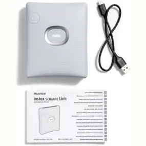 Принтер миттєвого друку Fujifilm Instax SQ Link White (16785470)