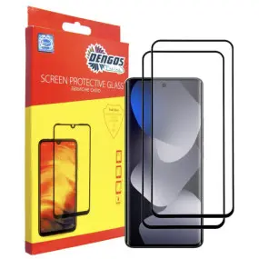 Захисне скло Dengos для Xiaomi Redmi Note 15 4G/5G Black Full Glue (DG-TG2P-99)
