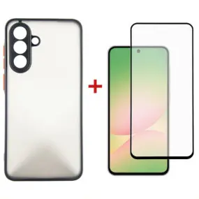 Чeхол-накладка Dengos Matt для Samsung Galaxy A56 SM-A566 Black (DG-KM-141)