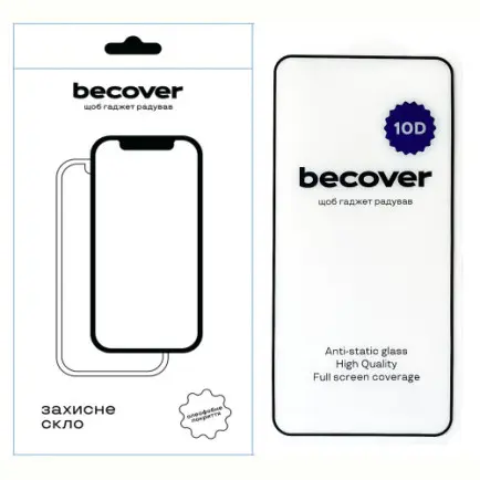 Защитное стекло BeCover для Xiaomi 13T/13T Pro 10D Black (711364)