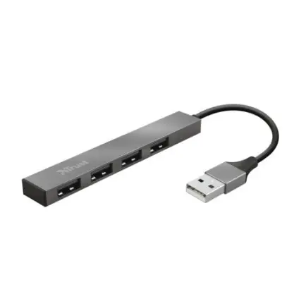 USB-хаб Trust Halyx Aluminium 4 ports (23786)