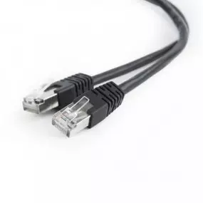 Патч-корд FTP Cablexpert (PP22-0.5M/BK)