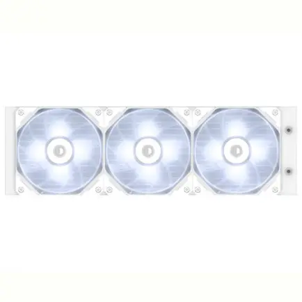 Система водяного охлаждения ID-Cooling Dashflow 360 Basic White, Intel: LGA2066/2011/1700/1200/1151/1150/1155/1156, AMD: AM5/AM4, 397х120х27 мм