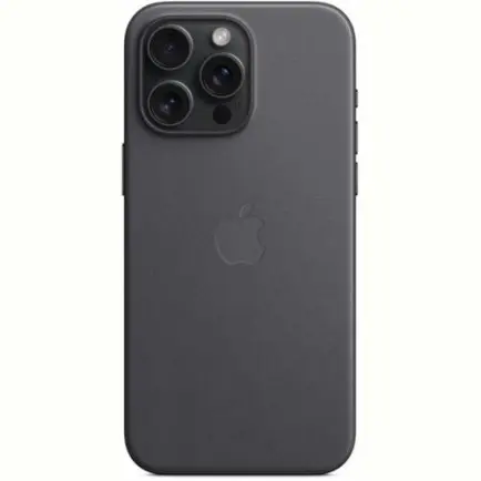 Чехол-накладка Apple FineWoven Case with MagSafe для Apple iPhone 15 Pro Max Black (MT4V3)