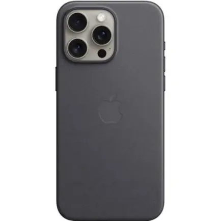 Чехол-накладка Apple FineWoven Case with MagSafe для Apple iPhone 15 Pro Max Black (MT4V3)