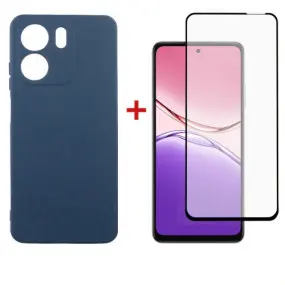 Чохол-накладка Dengos Carbon для Oppo A5X Blue (DG-KM-176)