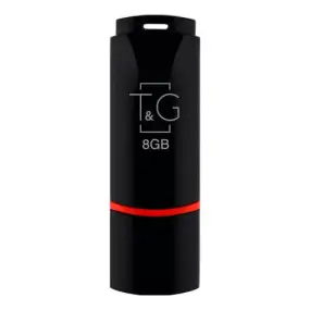 Флеш-накопичувач USB 8GB T&G 011 Classic Series Black (TG011-8GBBK)