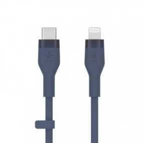 Кабель Belkin BoostCharge Flex Lightning-USB Type-C, 1 м Blue (CAA009bt1MBL)