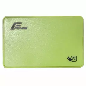 Зовнішня кишеня Frime SATA HDD/SSD 2.5", USB 2.0, Plastic, Green (FHE14.25U20)