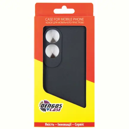 Чохол-накладка Dengos для Oppo A60 Black (DG-KM-103)