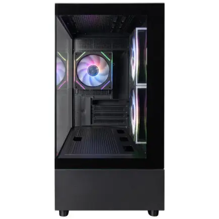 Корпус 1stPlayer Mi5-BK-2FC7R-1FC7 Black без БЖ