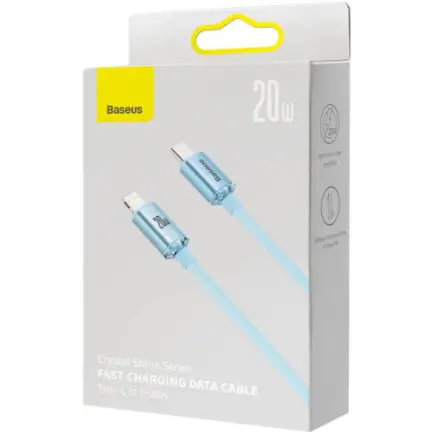 Кабель Baseus Crystal Shine Series Fast Charging USB Type-C - Lightning (M/M)