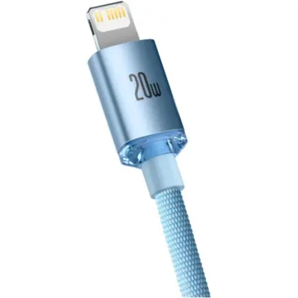 Кабель Baseus Crystal Shine Series Fast Charging USB Type-C - Lightning (M/M)