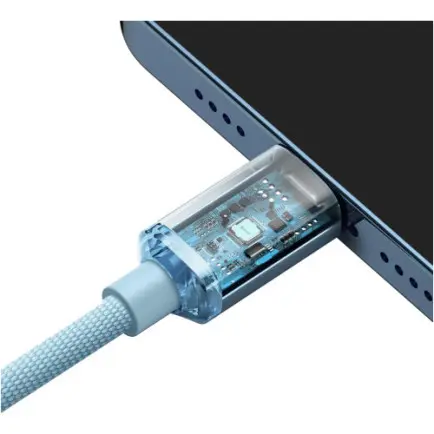 Кабель Baseus Crystal Shine Series Fast Charging USB Type-C - Lightning (M/M)