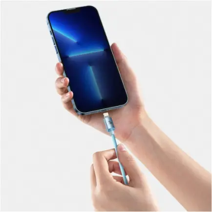 Кабель Baseus Crystal Shine Series Fast Charging USB Type-C - Lightning (M/M)