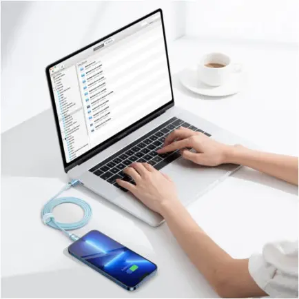 Кабель Baseus Crystal Shine Series Fast Charging USB Type-C - Lightning (M/M)