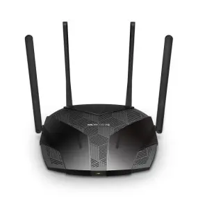 Беспроводной маршрутизатор Mercusys MR80X (AX3000 Wi-Fi6, 1xGE WAN, 3XGE LAN, 4 антенны)