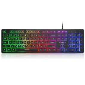 Клавіатура Vinga KB410 black