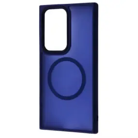 Чeхол-накладка Wave Matte Insane Case with Magnetic Ring для Samsung Galaxy S24 Ultra SM-S928 Midnight Blue