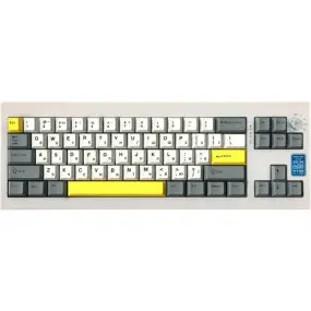 Клавиатура беспроводная Epomaker Shadow-X 70% Wisteria Linear Switch Hot-Swap (2.4G/BT/USB)
