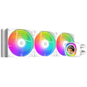 Система водяного охлаждения ID-Cooling FX360 LCD White