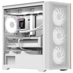 Корпус AeroCool D301A-G-WT-v2 (ACCS-DS03043.21)