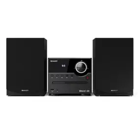 Мікросистема Sharp Micro Sound System Black (XL-B512(BK)