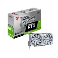Видеокарта GF RTX 3050 8GB GDDR6 Ventus 2X XS White OC MSI (GeForce RTX 3050 VEN..