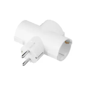 Мережевий адаптер 2E 3xТип F, 16A, білий (2E-AD0103WH)