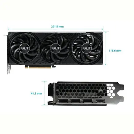 Видеокарта GF RTX 5070 12GB GDDR7 Infinity 3 Palit (NE75070019K9-GB2050S)