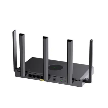 Беспроводной маршрутизатор Ruijie Reyee RG-EW3000GX PRO (AX3000, WiFi6, 1xGE WAN, 1xGE WAN/LAN, 2xGE LAN, MU-MIMO 2x2, Ruijie Cloud/App, Reyee MESH, 5x внешних антенн)