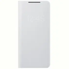 Чeхол-книжка Samsung Smart LED View Cover для Samsung Galaxy S21 Ultra SM-G998 Light Gray (EF-NG998PJEGRU)