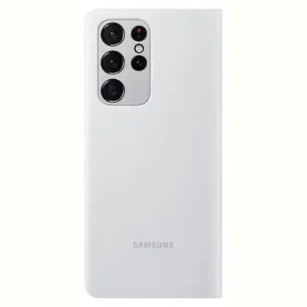 Чeхол-книжка Samsung Smart LED View Cover для Samsung Galaxy S21 Ultra SM-G998 Light Gray (EF-NG998PJEGRU)
